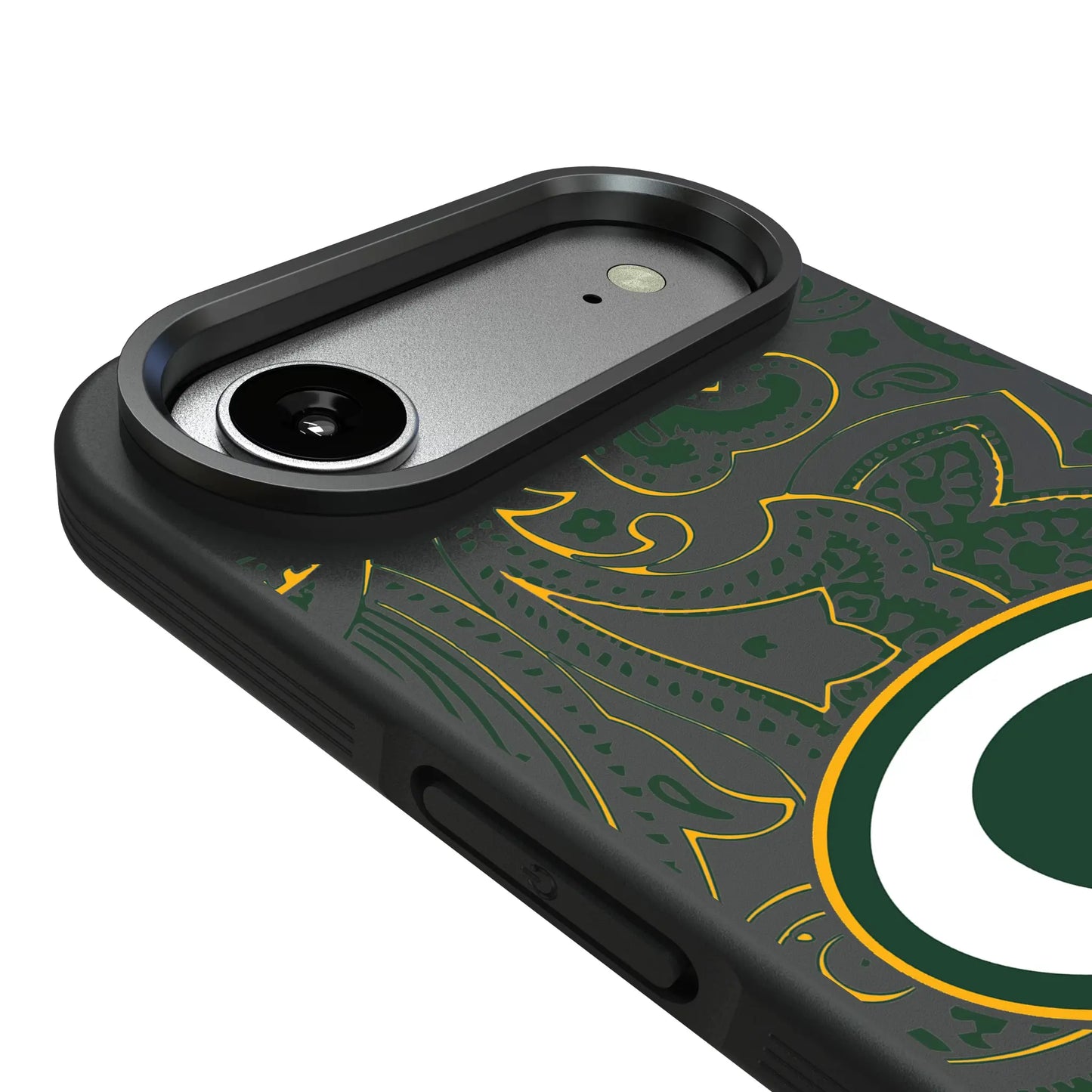 Green Bay Packers Paisley Bump Phone Case for Apple iPhone