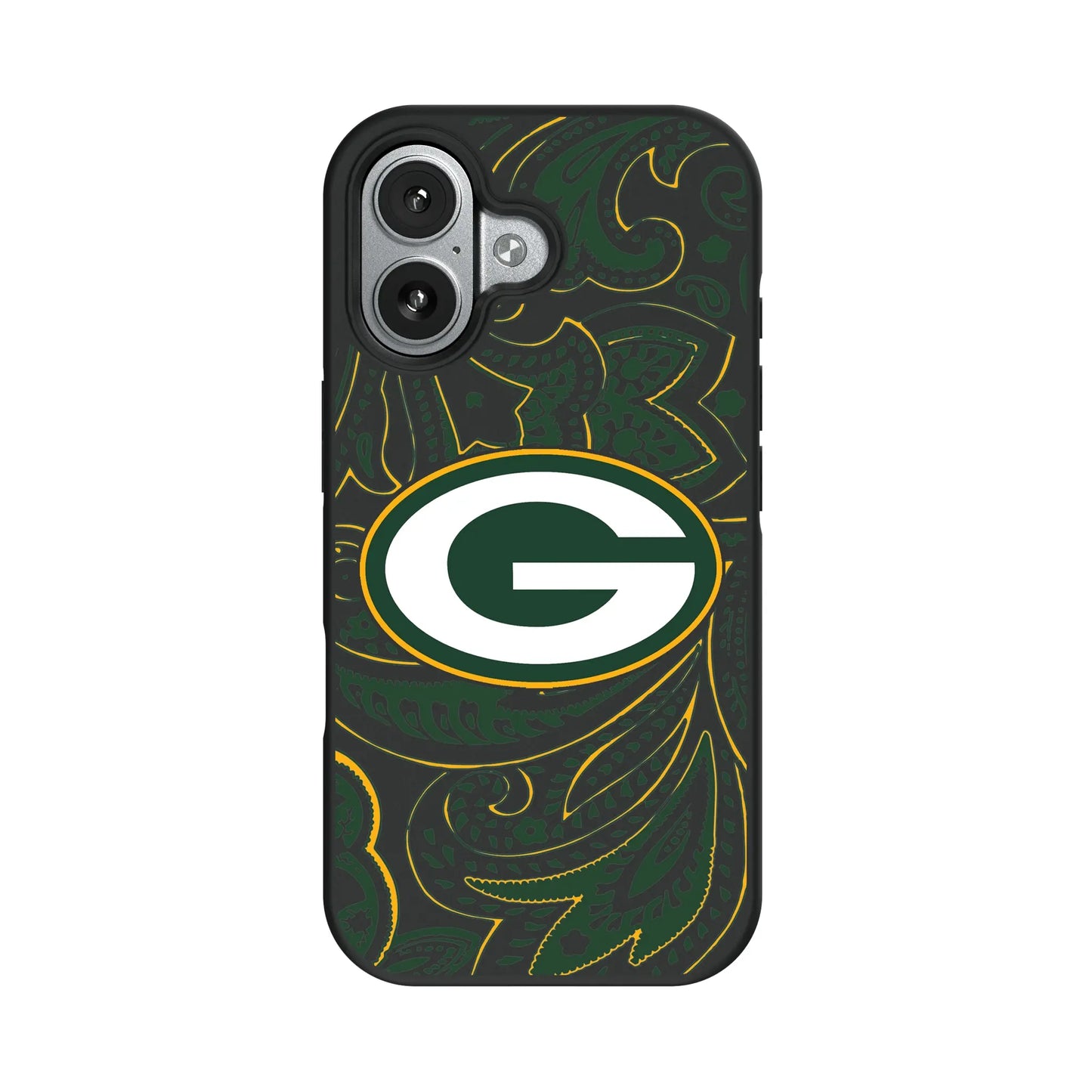 Green Bay Packers Paisley Bump Phone Case for Apple iPhone