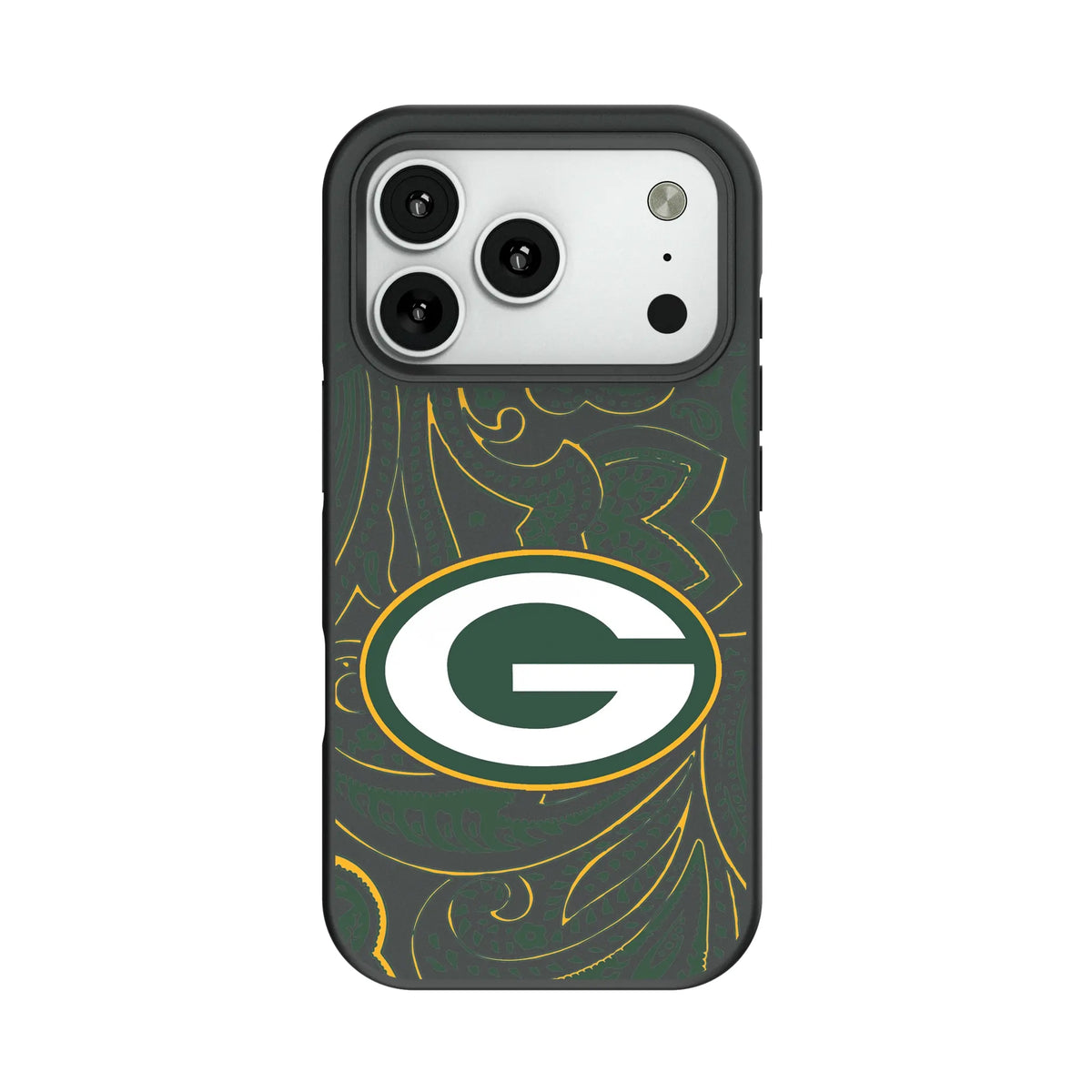 Green Bay Packers Paisley Bump Phone Case for Apple iPhone