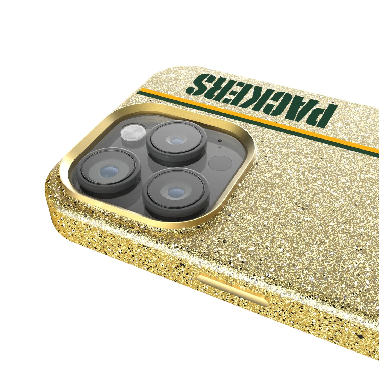 Green Bay Packers Sidebar Bling Phone Case for Apple iPhone