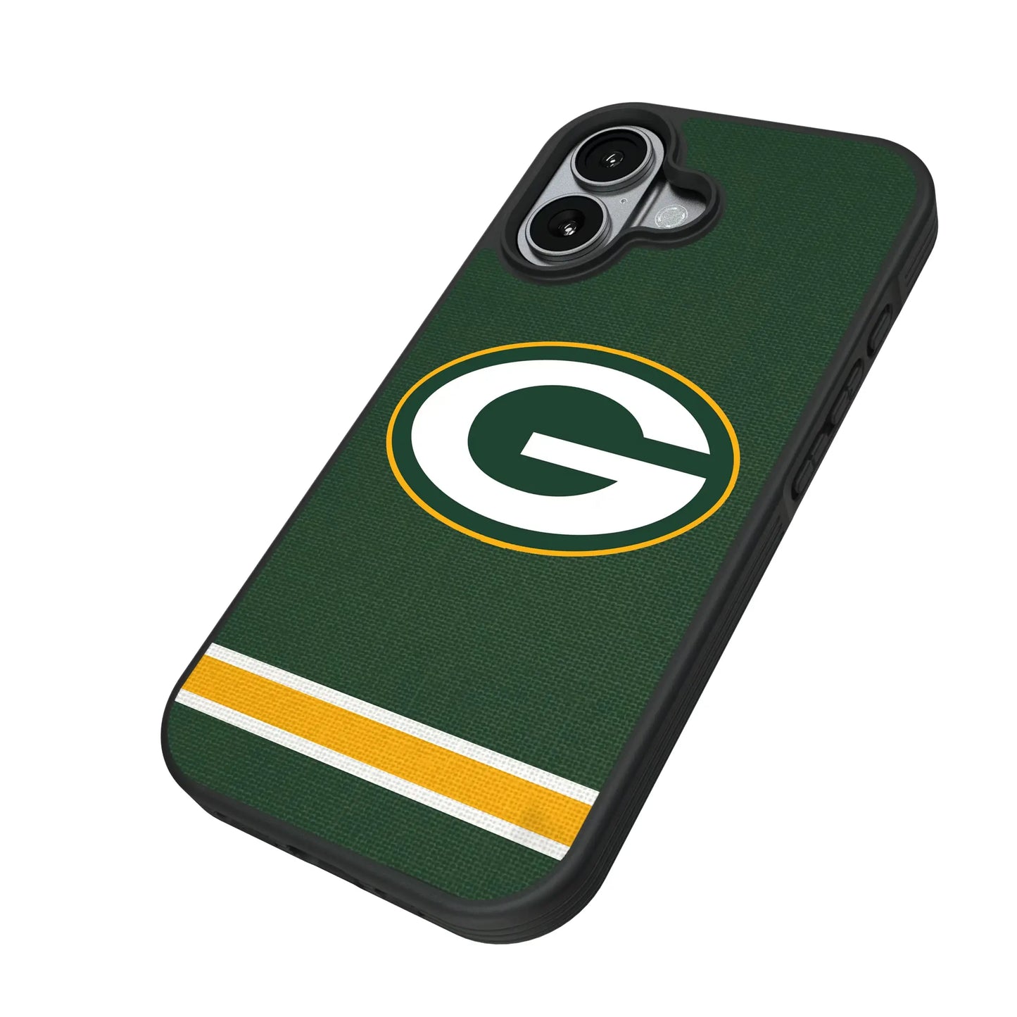 Green Bay Packers Stripe Bump Phone Case for Apple iPhone