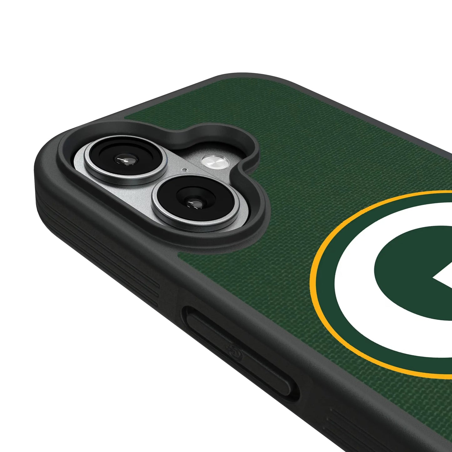 Green Bay Packers Stripe Bump Phone Case for Apple iPhone
