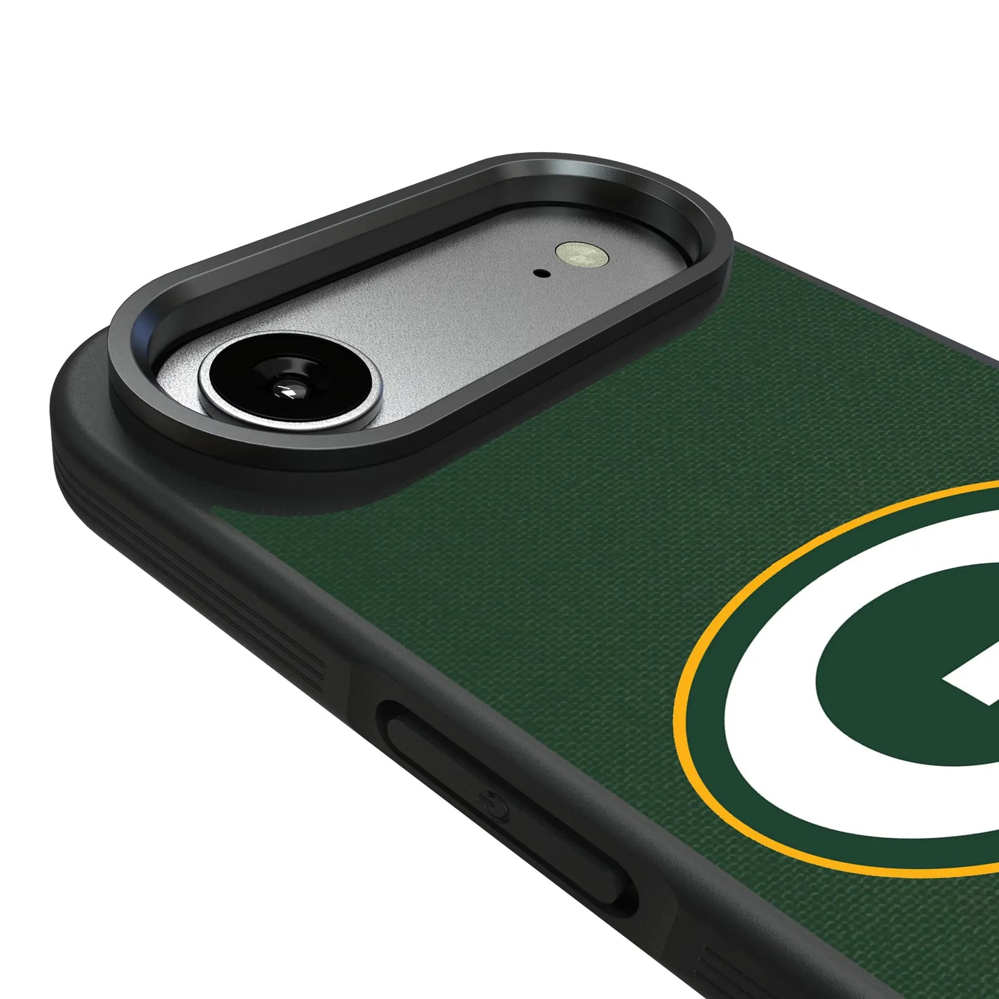 Green Bay Packers Stripe Bump Phone Case for Apple iPhone