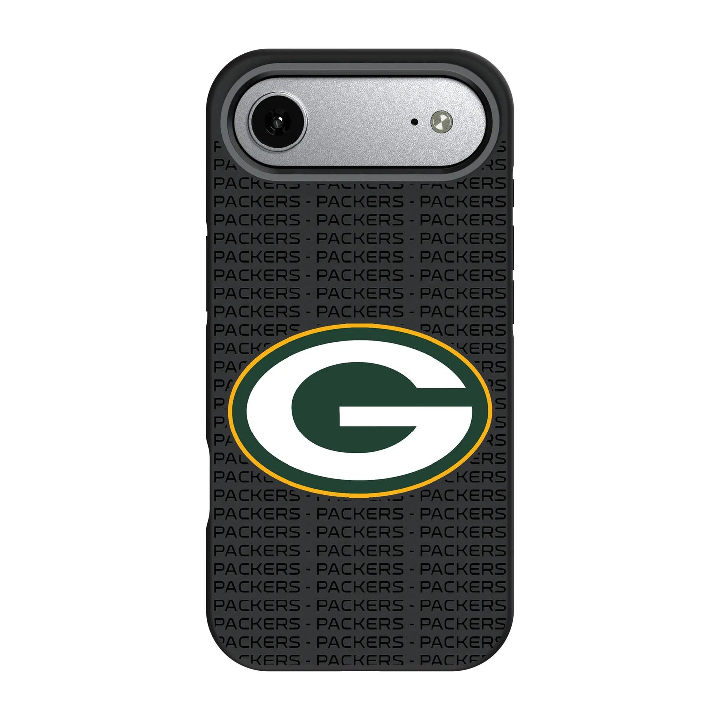 Green Bay Packers Text Backdrop Bump Phone Case for Apple iPhone