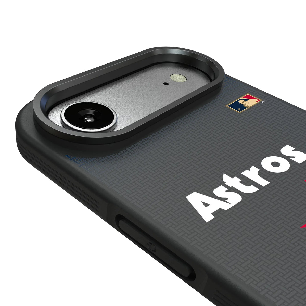 Houston Astros 1975-1981 - Cooperstown Collection Linen Bump Phone Case for Apple iPhone