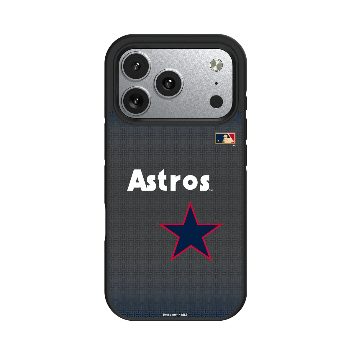 Houston Astros 1975-1981 - Cooperstown Collection Linen Bump Phone Case for Apple iPhone