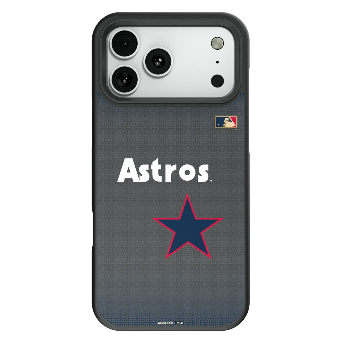 Houston Astros 1975-1981 - Cooperstown Collection Linen Bump Phone Case for Apple iPhone