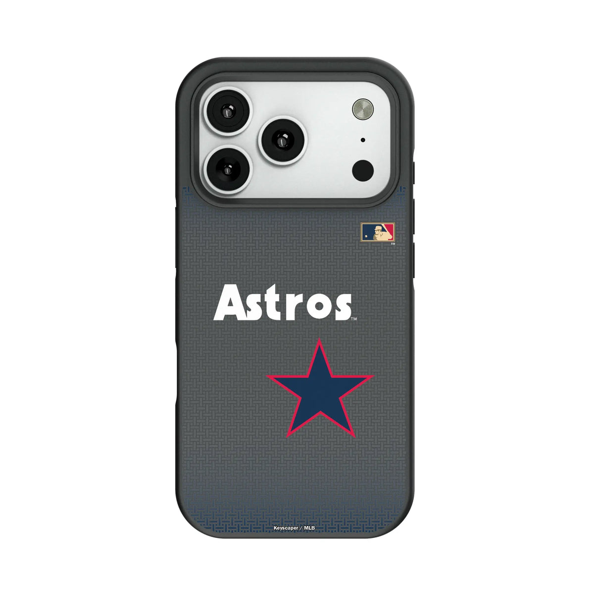 Houston Astros 1975-1981 - Cooperstown Collection Linen Bump Phone Case for Apple iPhone