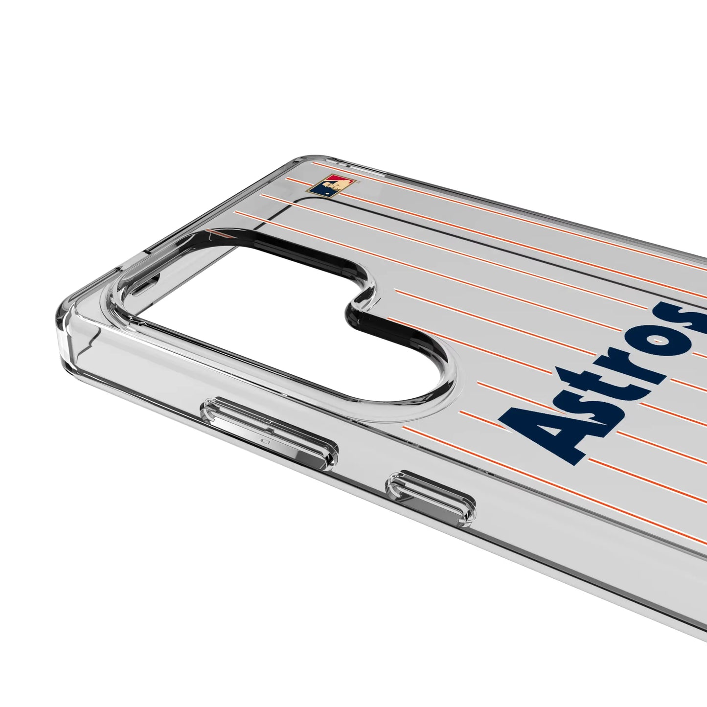 Houston Astros 1975-1981 - Cooperstown Collection Pinstripe Clear Phone Case for Samsung Galaxy
