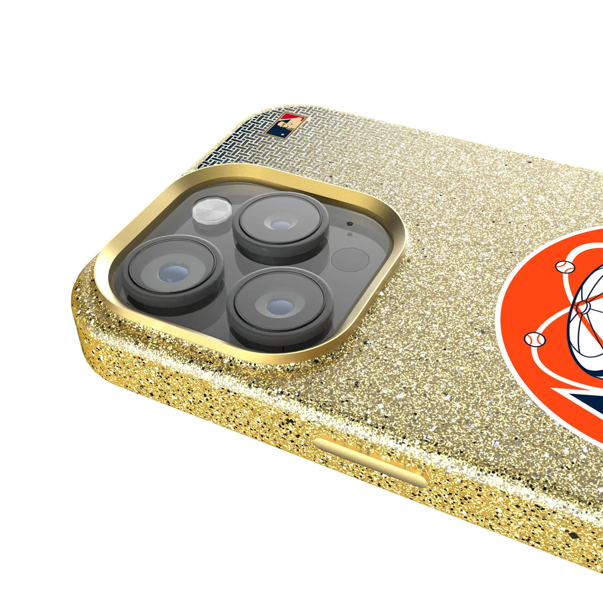 Houston Astros 1977-1993 - Cooperstown Collection Linen Bling Phone Case for Apple iPhone