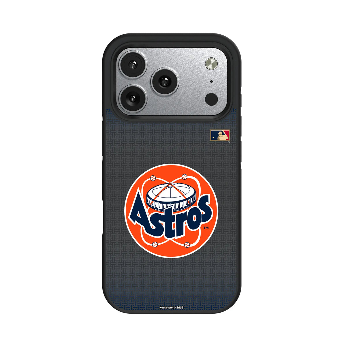 Houston Astros 1977-1993 - Cooperstown Collection Linen Bump Phone Case for Apple iPhone
