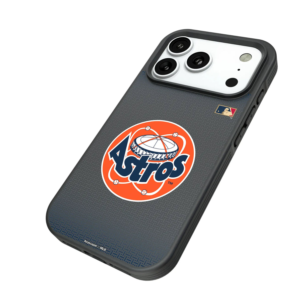 Houston Astros 1977-1993 - Cooperstown Collection Linen Bump Phone Case for Apple iPhone