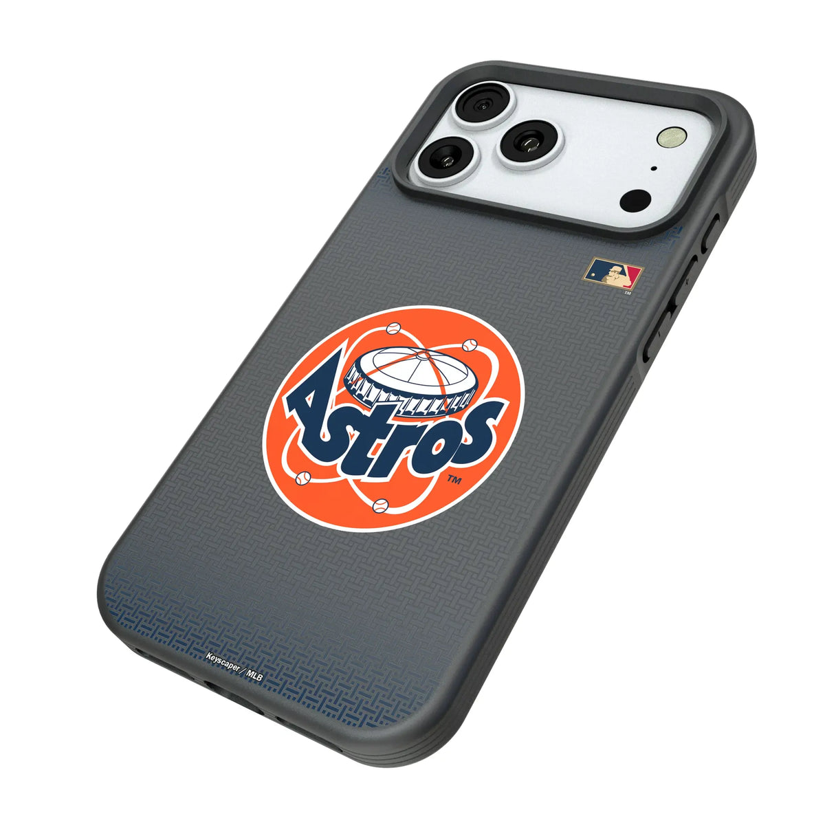 Houston Astros 1977-1993 - Cooperstown Collection Linen Bump Phone Case for Apple iPhone