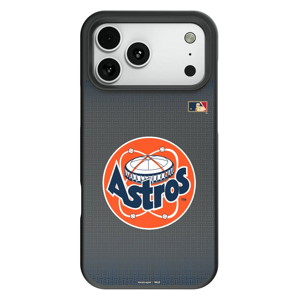 Houston Astros 1977-1993 - Cooperstown Collection Linen Bump Phone Case for Apple iPhone