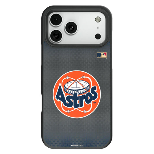 Houston Astros 1977-1993 - Cooperstown Collection Linen Bump Phone Case for Apple iPhone