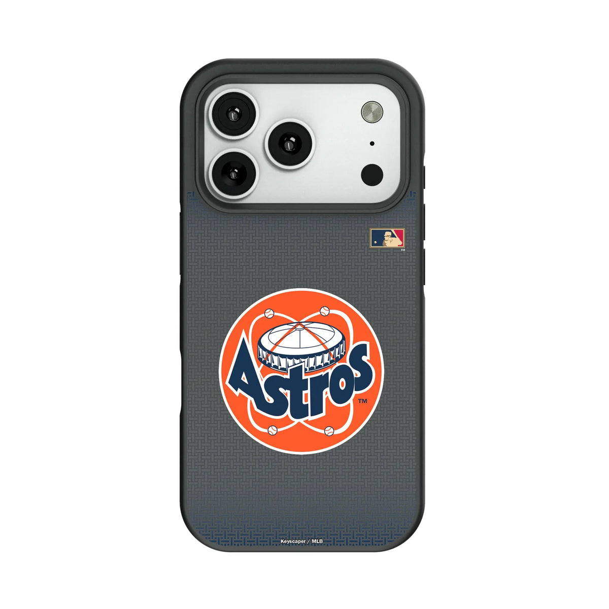 Houston Astros 1977-1993 - Cooperstown Collection Linen Bump Phone Case for Apple iPhone