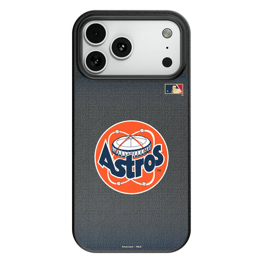 Houston Astros 1977-1993 - Cooperstown Collection Linen MagSafe Compatible Phone Case for Apple iPhone