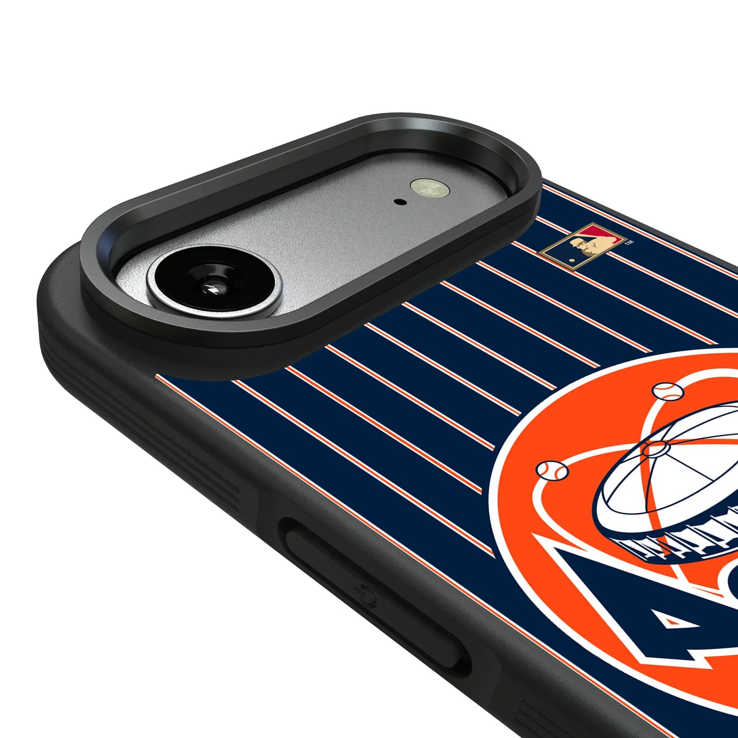 Houston Astros 1977-1993 - Cooperstown Collection Pinstripe Bump Phone Case for Apple iPhone