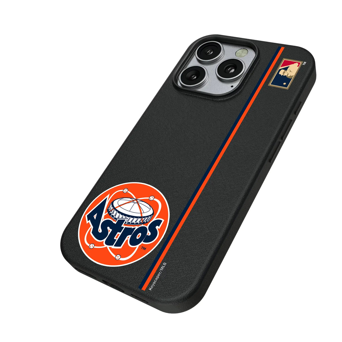 Houston Astros 1977-1993 - Cooperstown Collection Sidebar MagSafe Compatible Phone Case for Apple iPhone