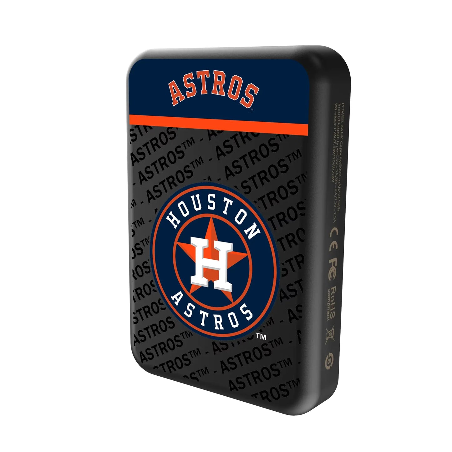 Houston Astros Endzone Plus Wireless Mag Power Bank