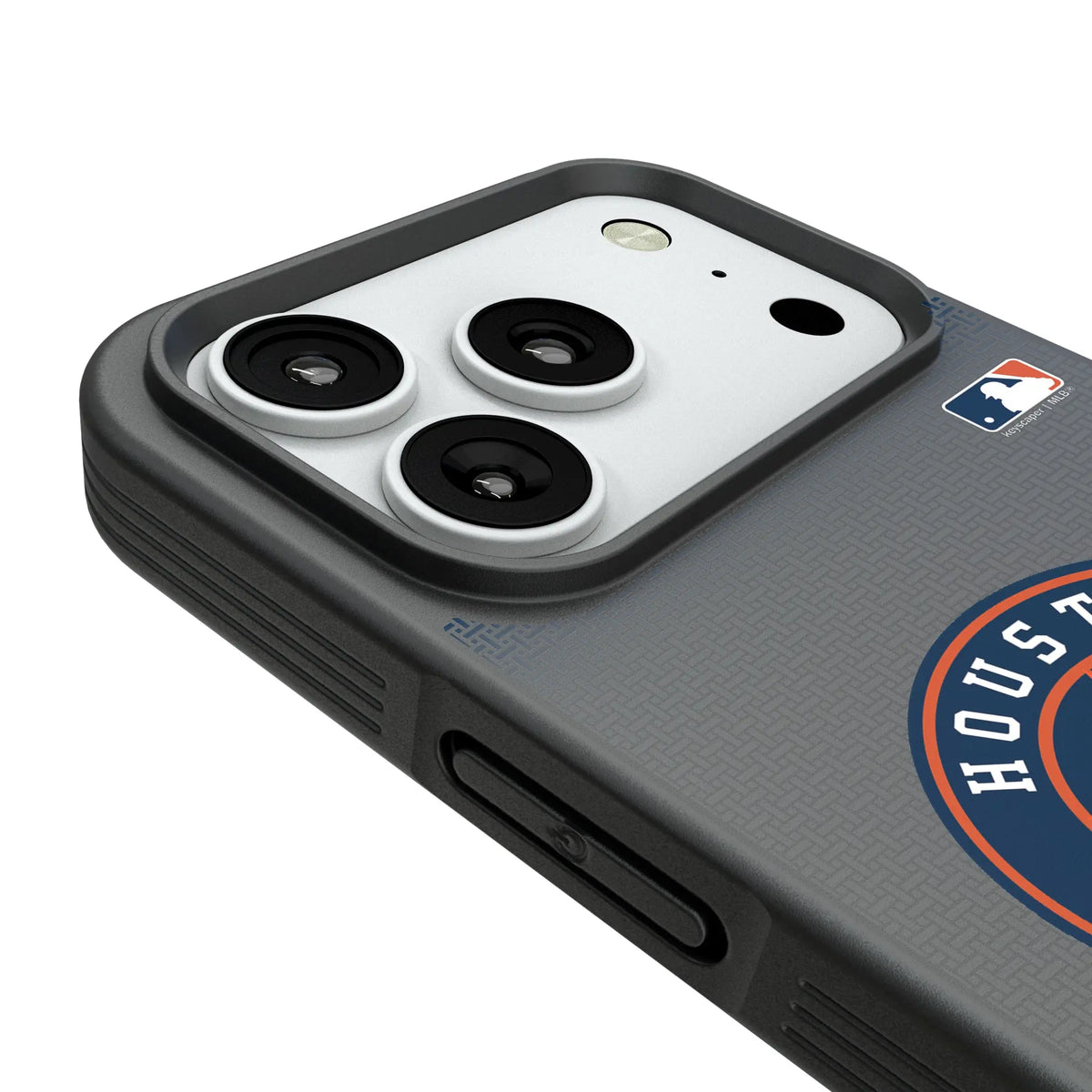 Houston Astros Linen Bump Phone Case for Apple iPhone