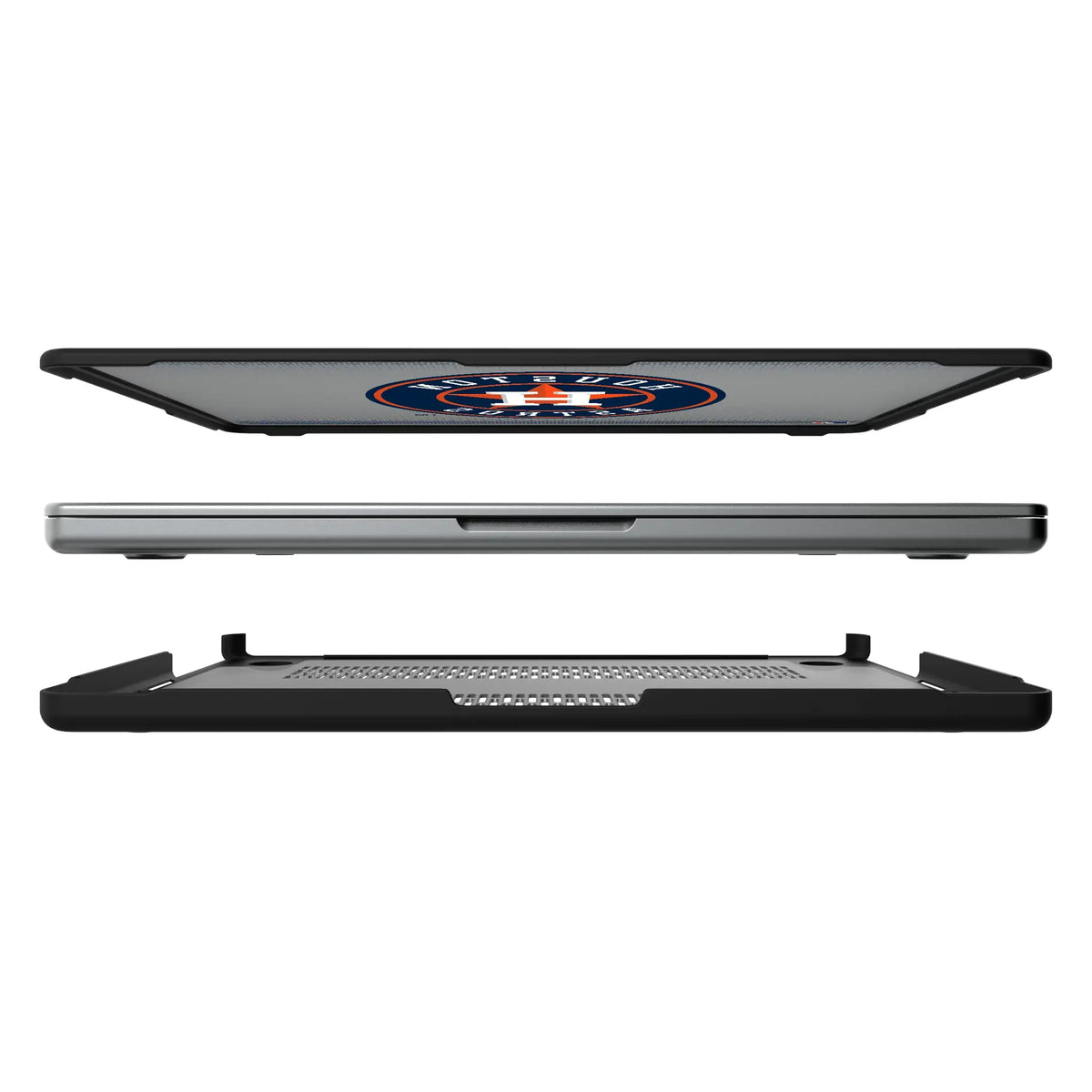 Houston Astros Linen Laptop Case for Apple MacBook