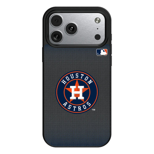 Houston Astros Linen MagSafe Compatible Phone Case for Apple iPhone