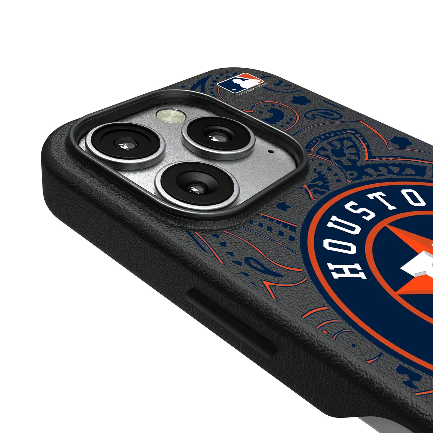 Houston Astros Paisley MagSafe Compatible Phone Case for Apple iPhone