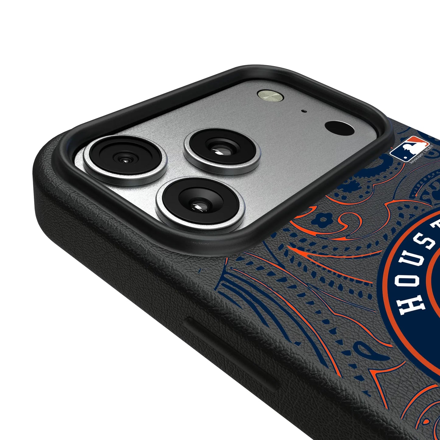 Houston Astros Paisley MagSafe Compatible Phone Case for Apple iPhone