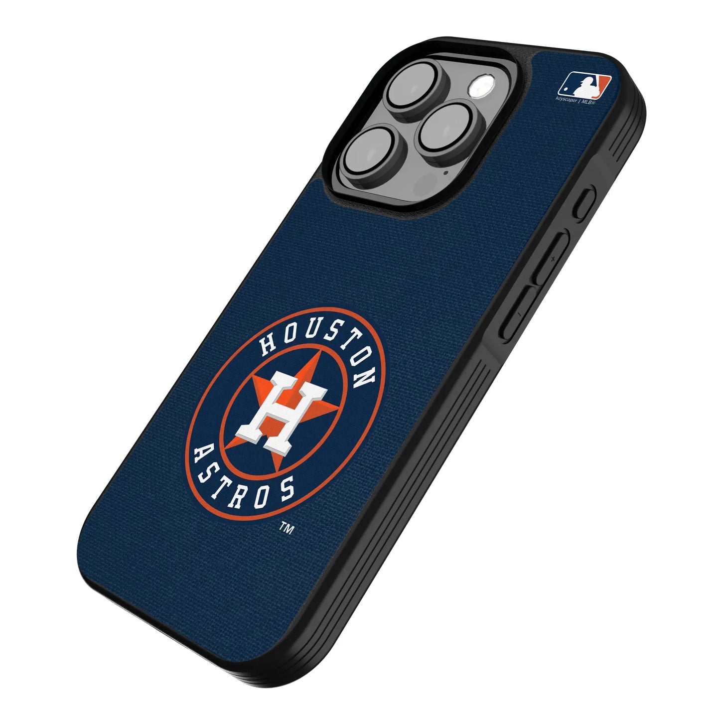 Houston Astros Solid Bump Phone Case for Apple iPhone