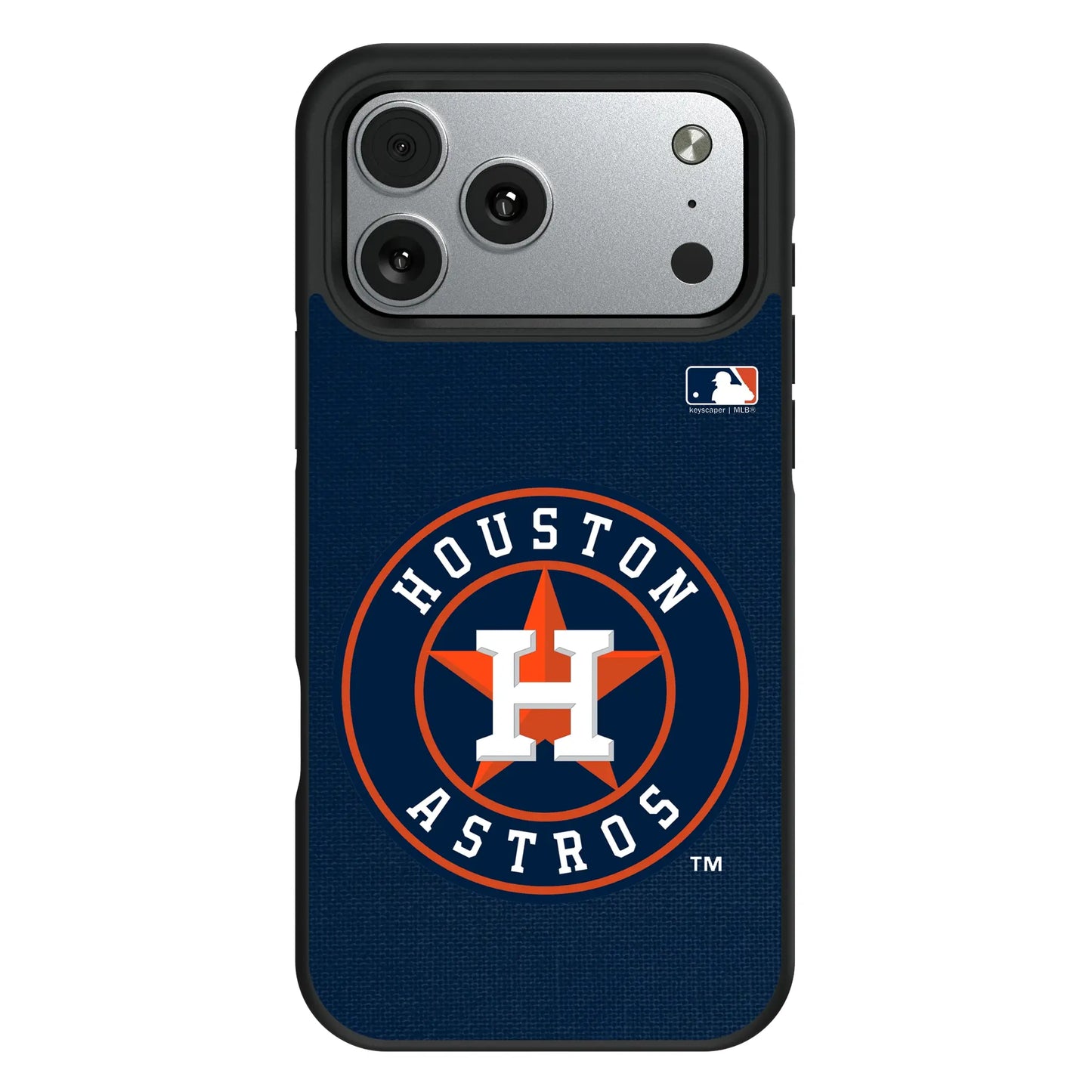 Houston Astros Solid Bump Phone Case for Apple iPhone