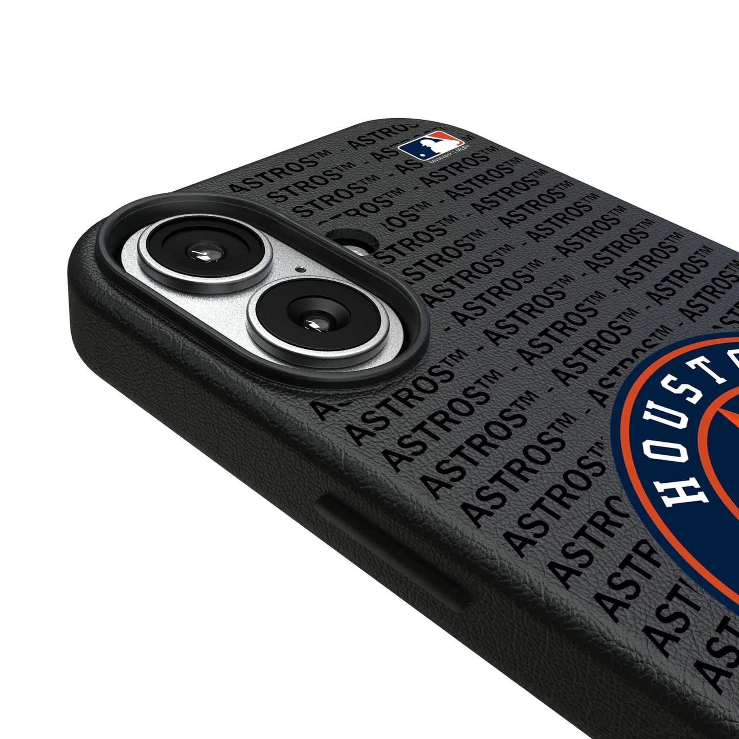 Houston Astros Text Backdrop MagSafe Compatible Phone Case for Apple iPhone
