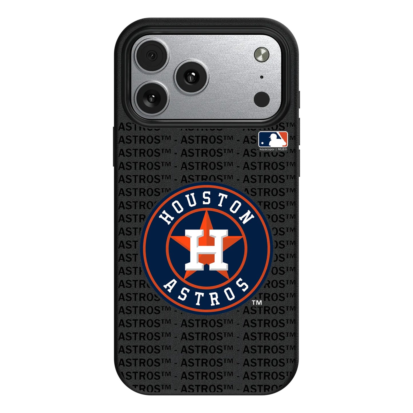 Houston Astros Text Backdrop MagSafe Compatible Phone Case for Apple iPhone