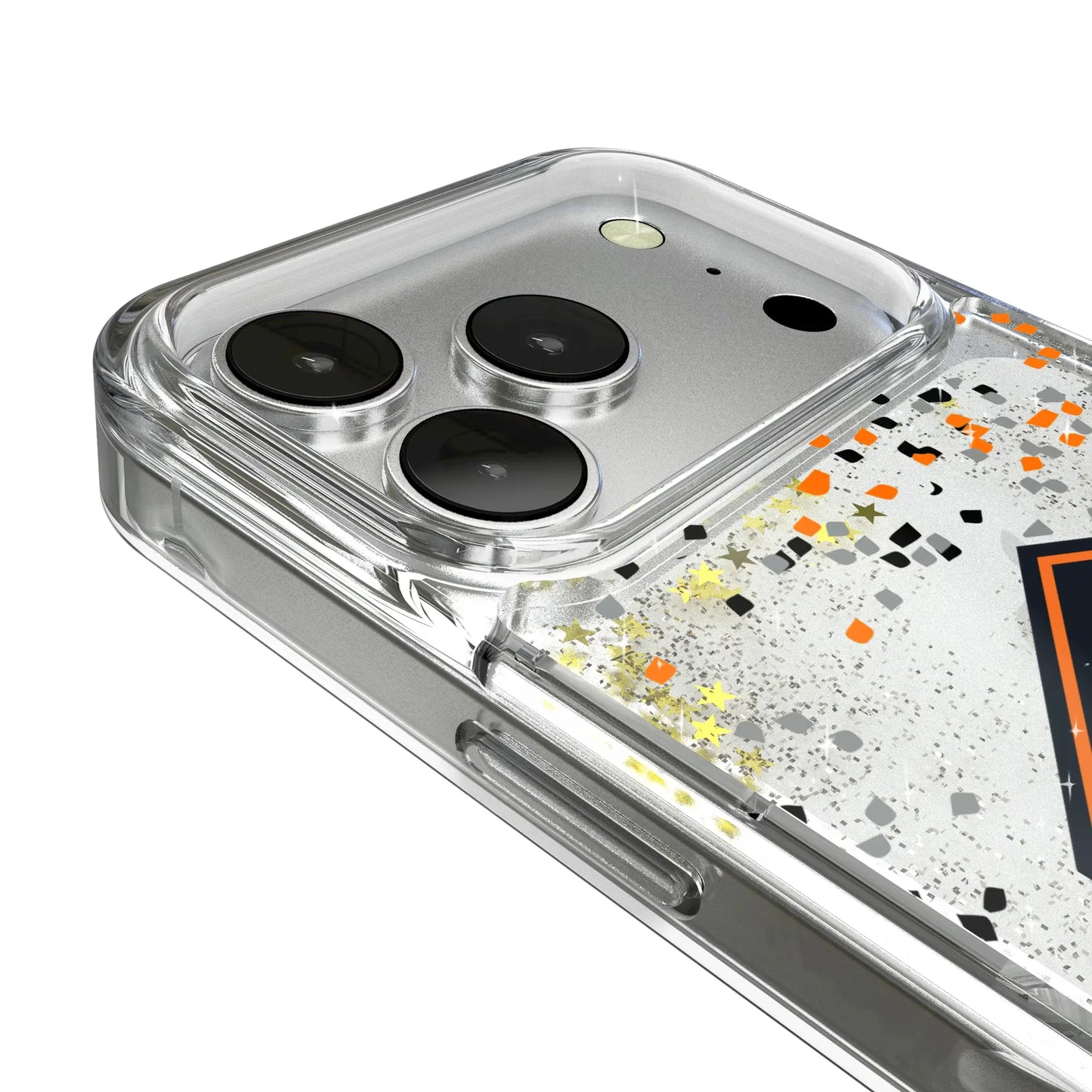 Houston Dynamo Confetti Glitter Phone Case for Apple iPhone