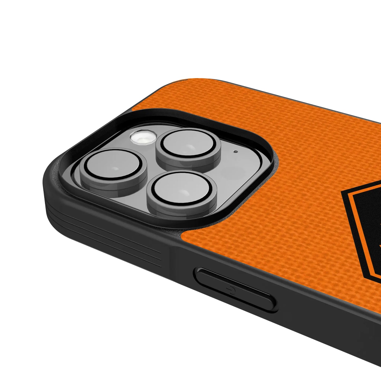 Houston Dynamo Diagonal Stripe Bump Phone Case for Apple iPhone