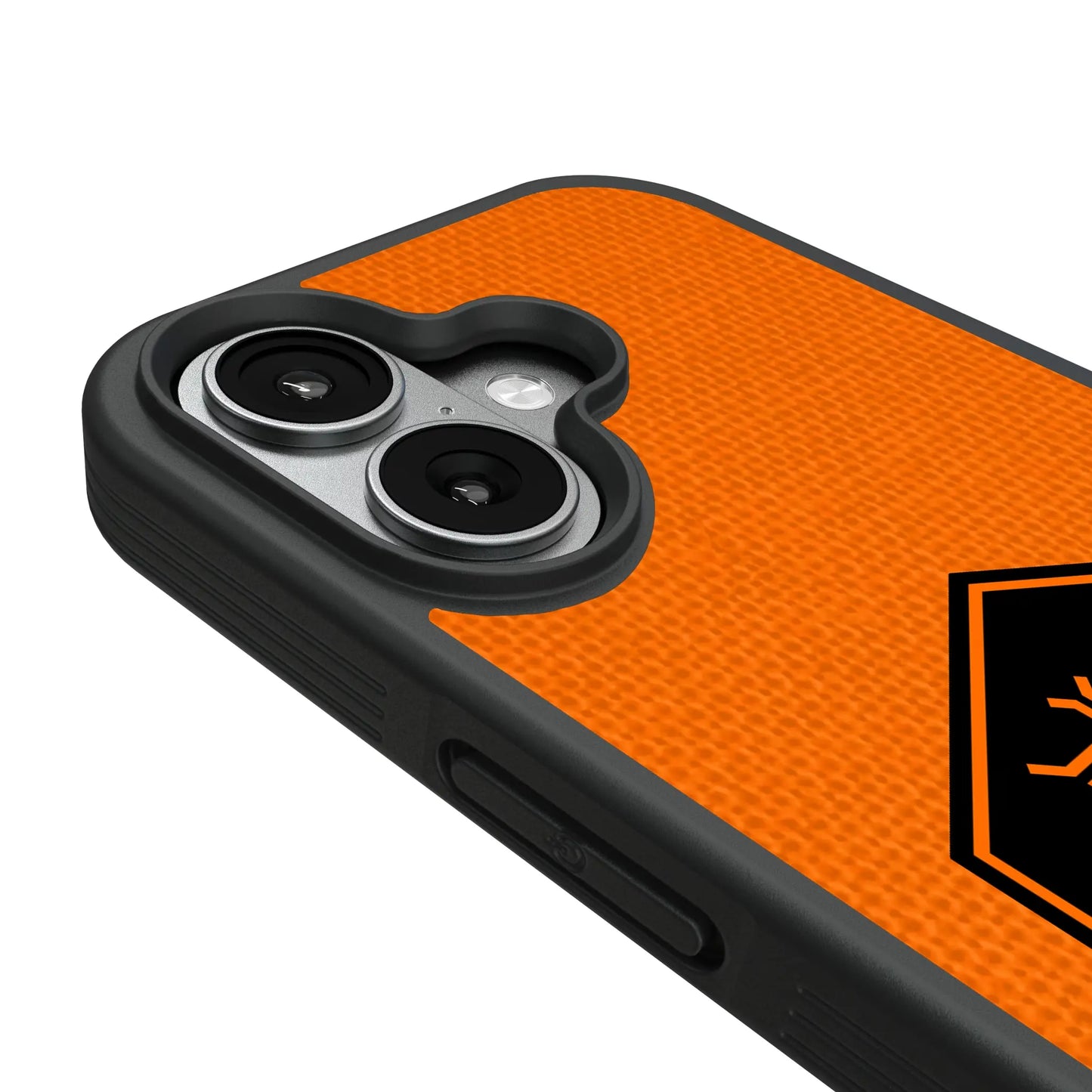 Houston Dynamo Diagonal Stripe Bump Phone Case for Apple iPhone