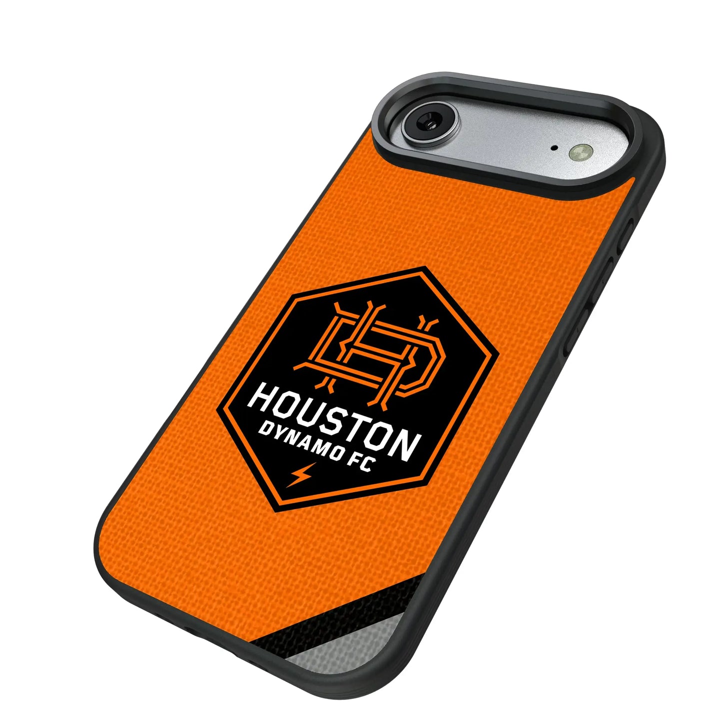 Houston Dynamo Diagonal Stripe Bump Phone Case for Apple iPhone