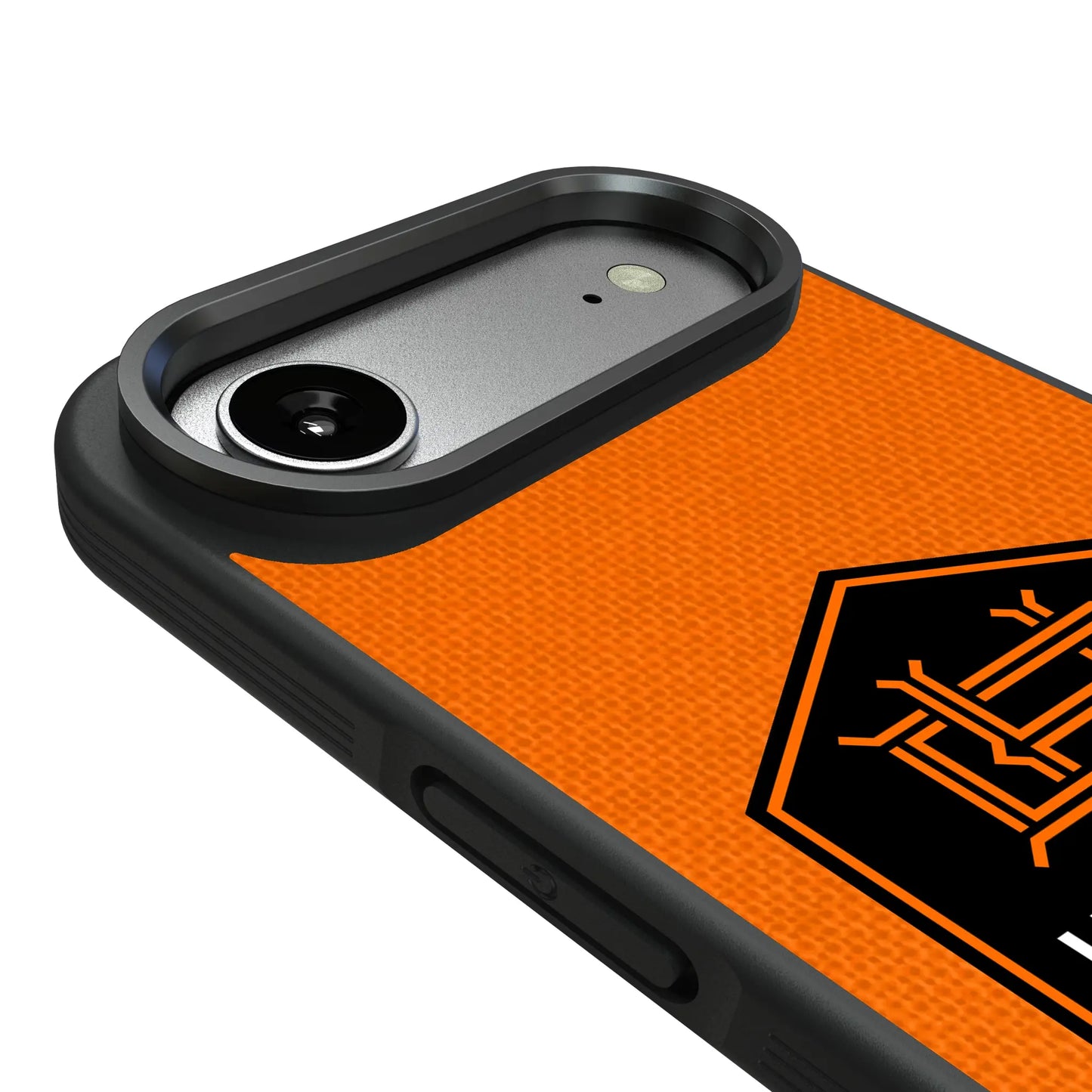 Houston Dynamo Diagonal Stripe Bump Phone Case for Apple iPhone