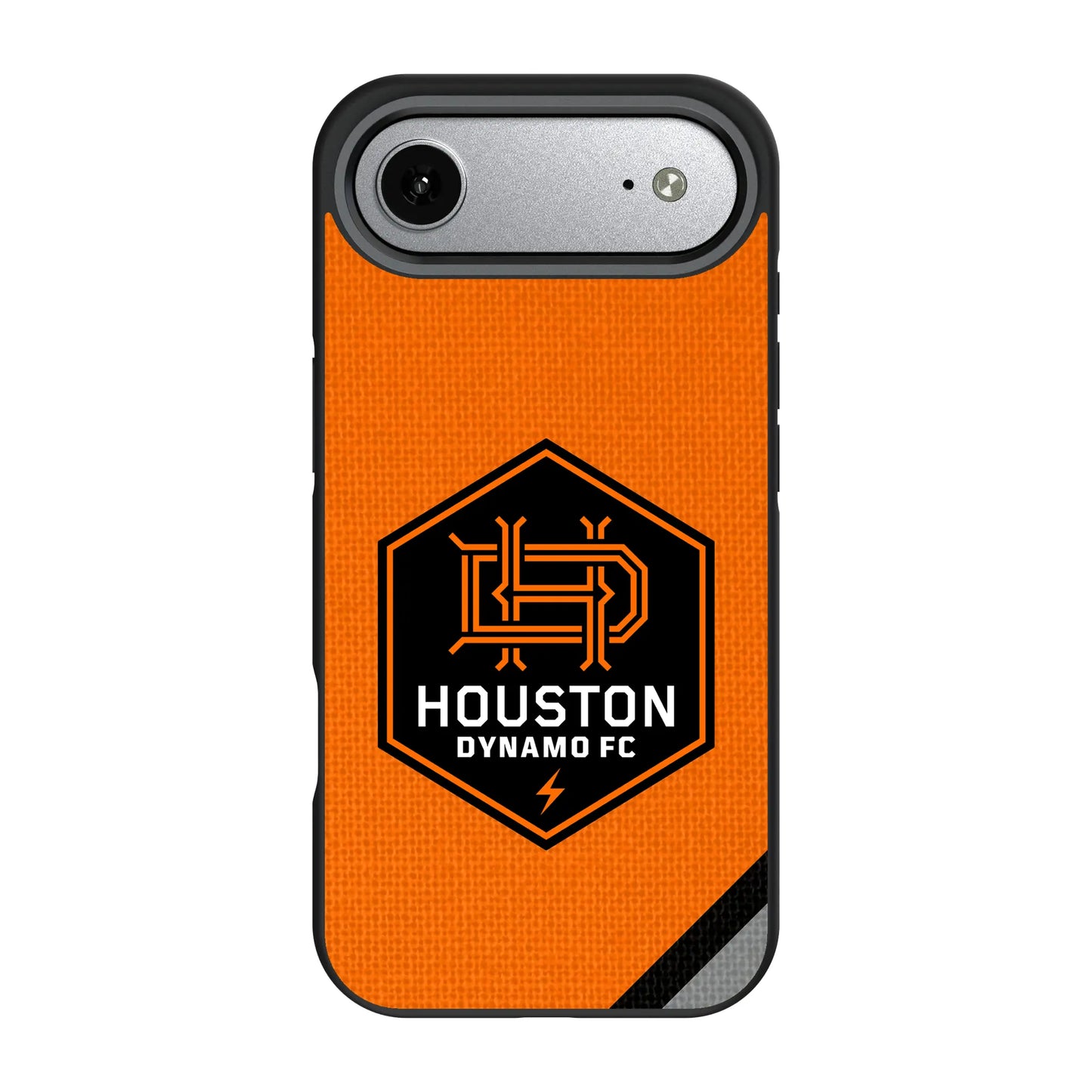 Houston Dynamo Diagonal Stripe Bump Phone Case for Apple iPhone