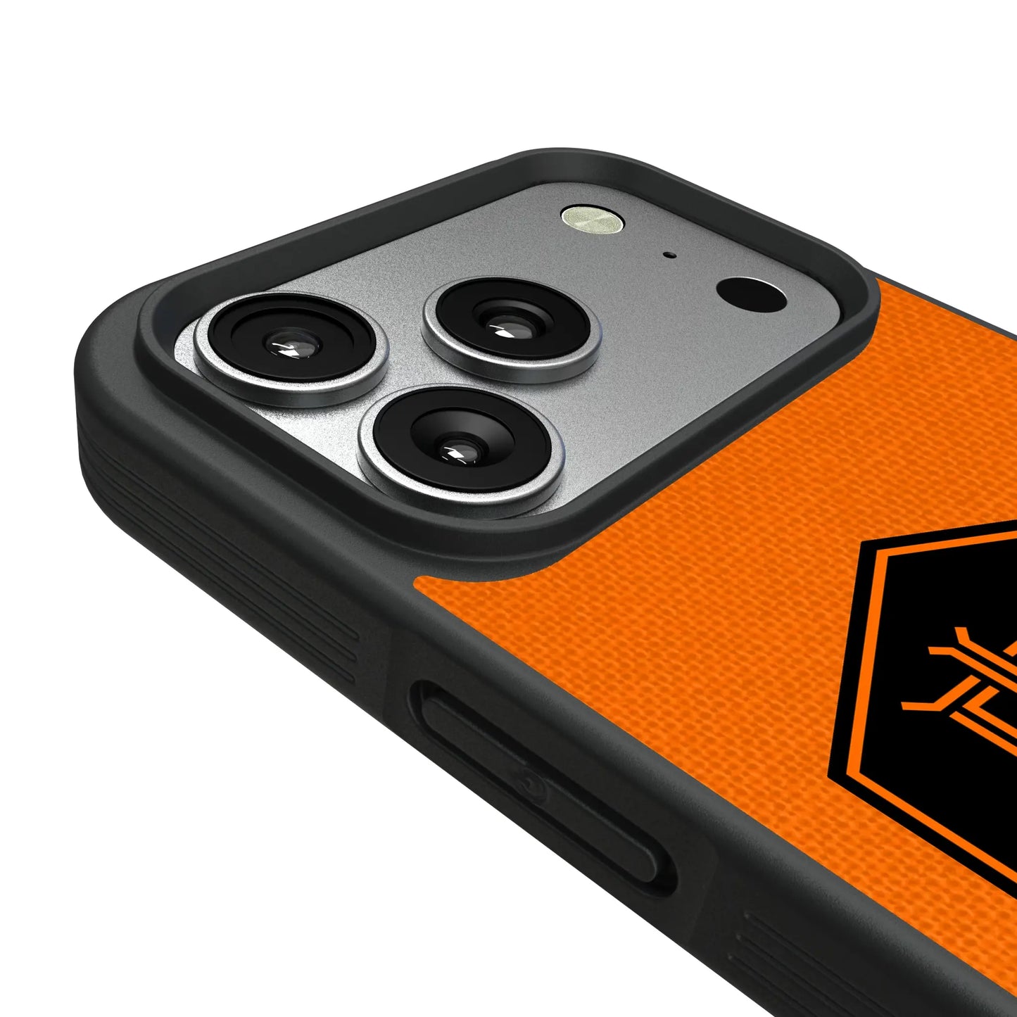 Houston Dynamo Diagonal Stripe Bump Phone Case for Apple iPhone