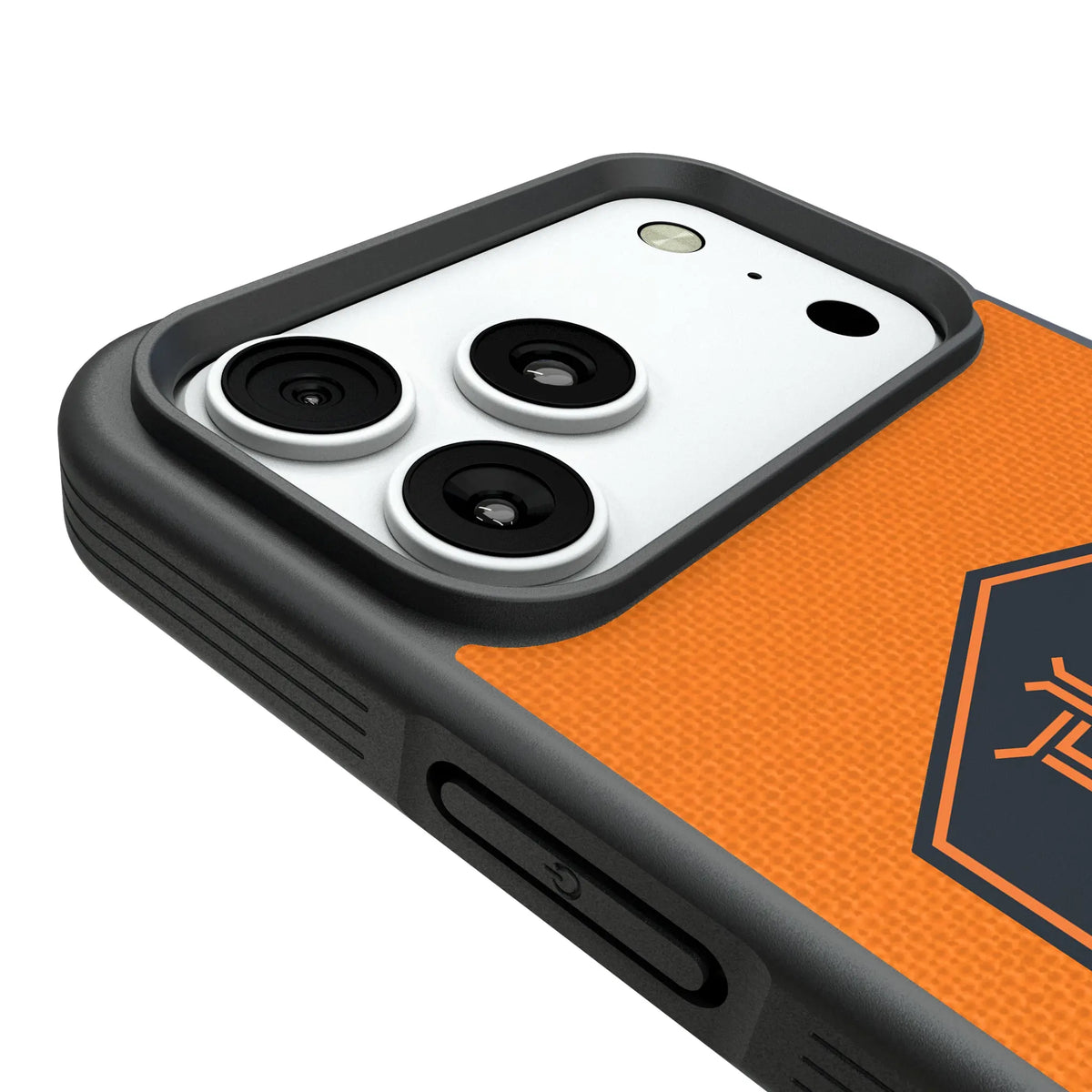 Houston Dynamo Diagonal Stripe Bump Phone Case for Apple iPhone