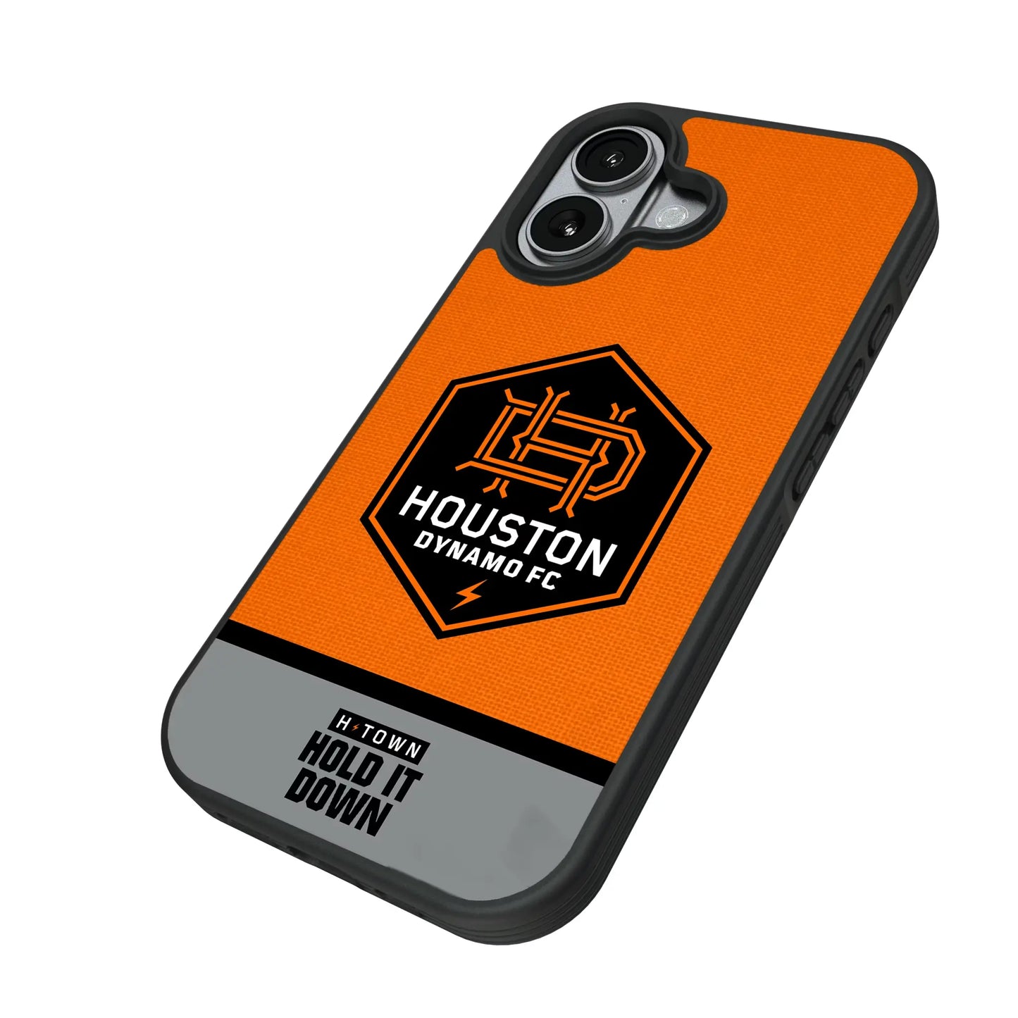 Houston Dynamo Endzone Solid Bump Phone Case for Apple iPhone