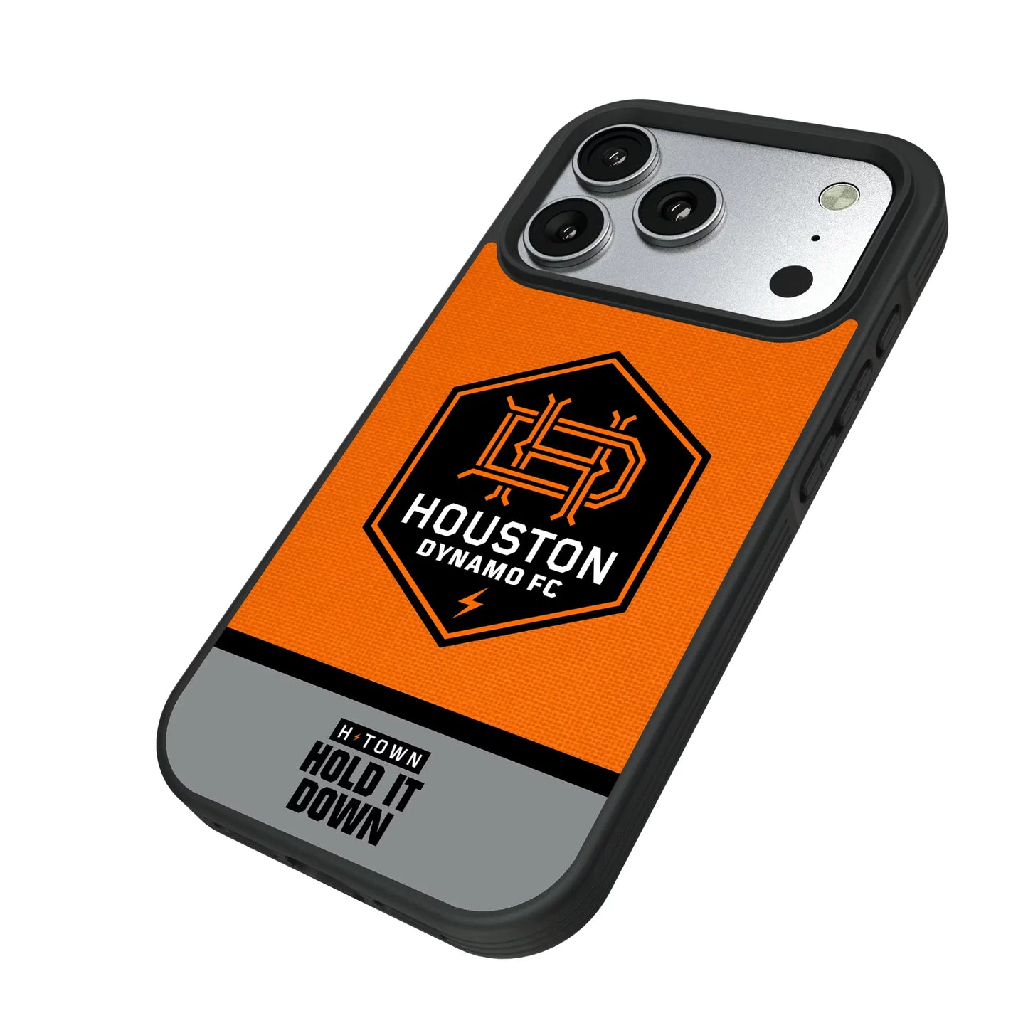 Houston Dynamo Endzone Solid Bump Phone Case for Apple iPhone