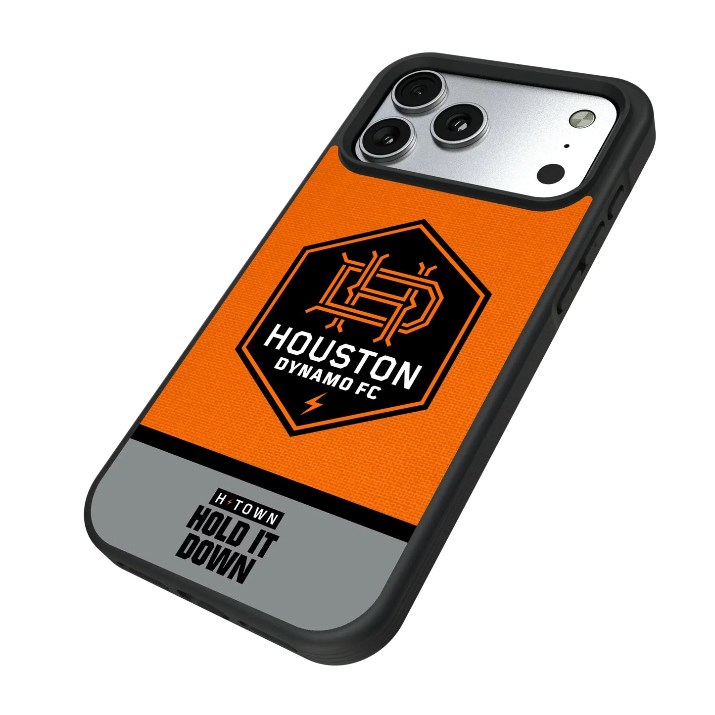 Houston Dynamo Endzone Solid Bump Phone Case for Apple iPhone