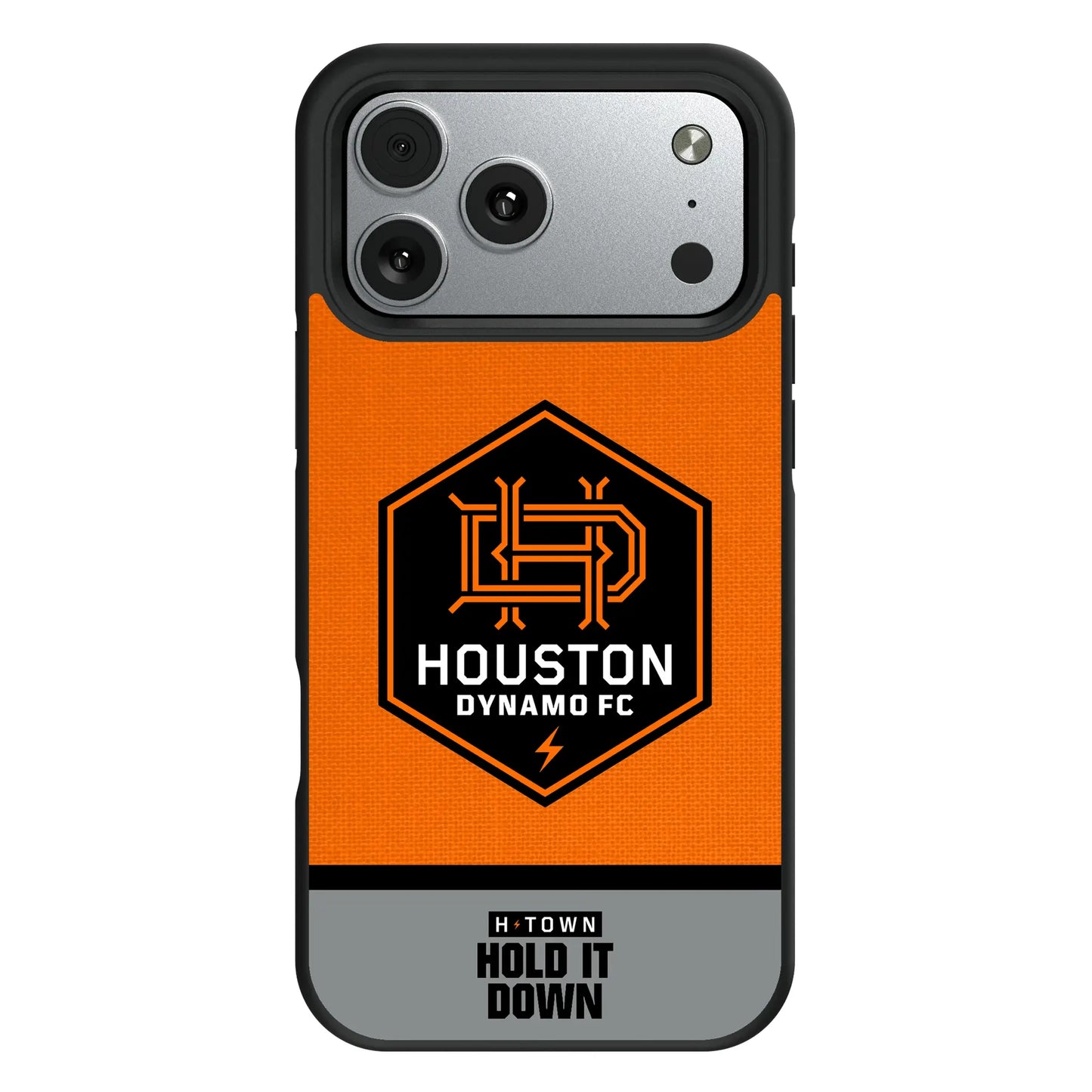 Houston Dynamo Endzone Solid Bump Phone Case for Apple iPhone