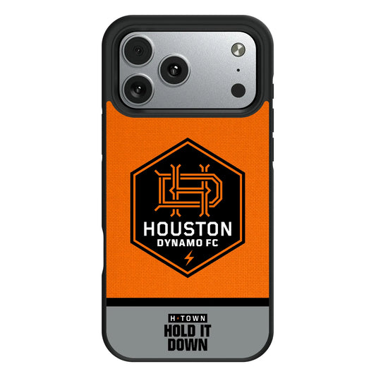 Houston Dynamo Endzone Solid Bump Phone Case for Apple iPhone