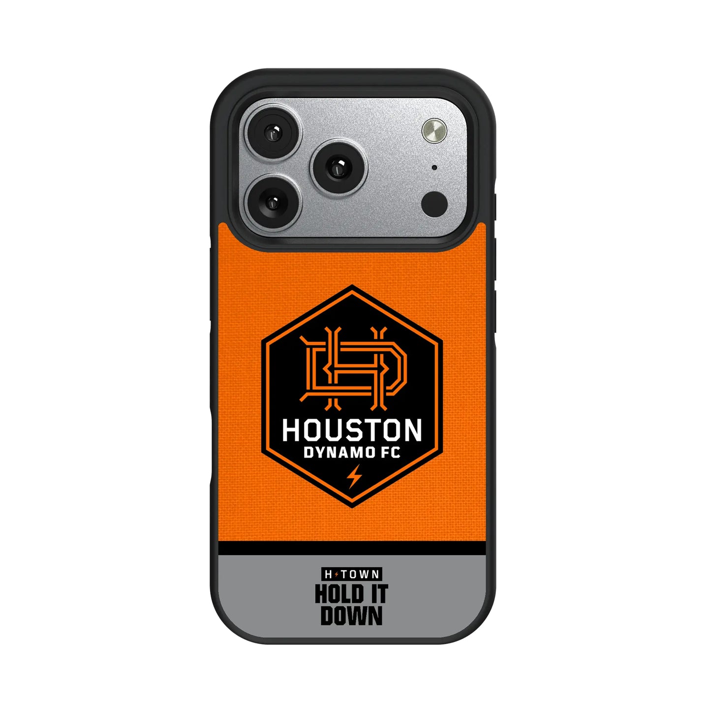 Houston Dynamo Endzone Solid Bump Phone Case for Apple iPhone