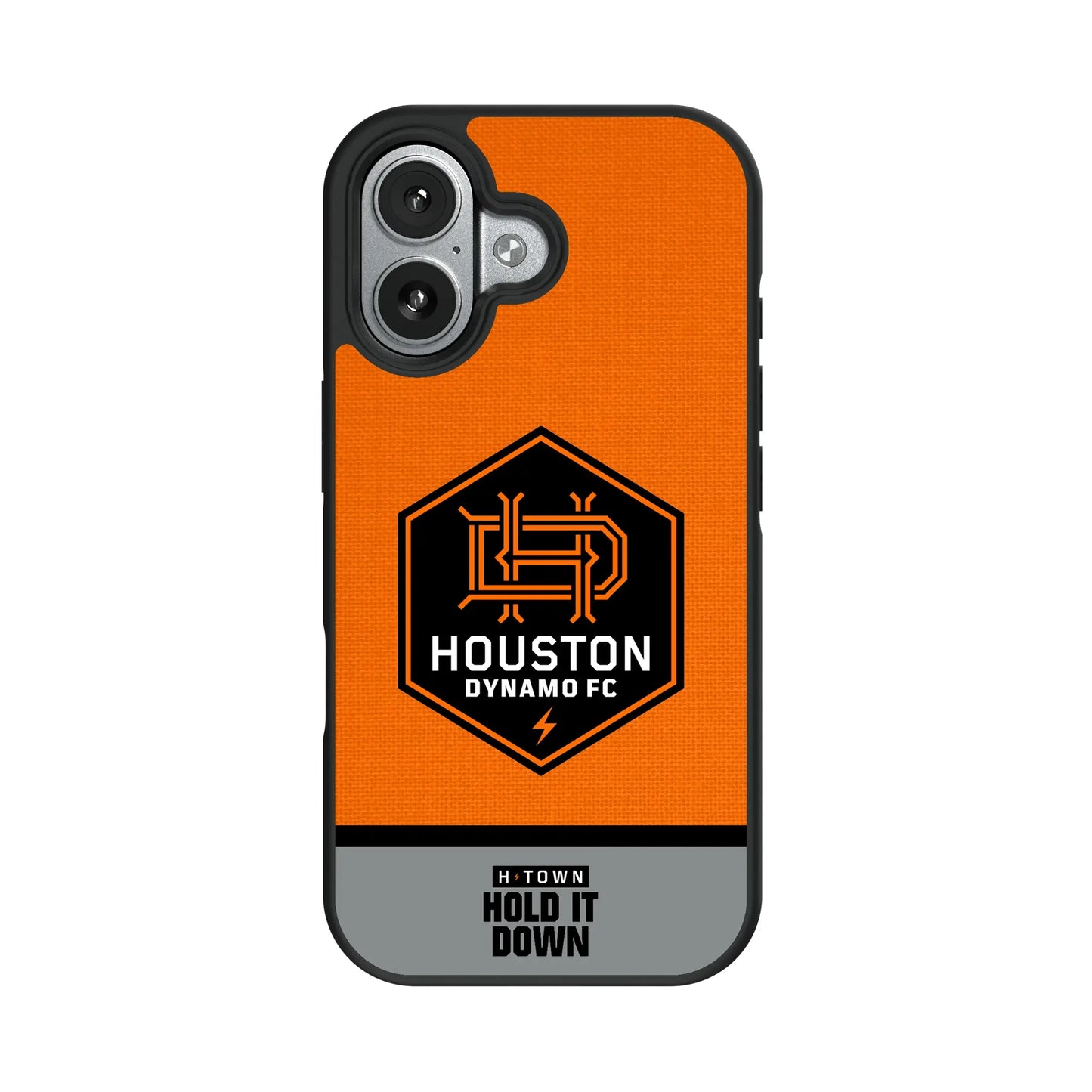 Houston Dynamo Endzone Solid Bump Phone Case for Apple iPhone