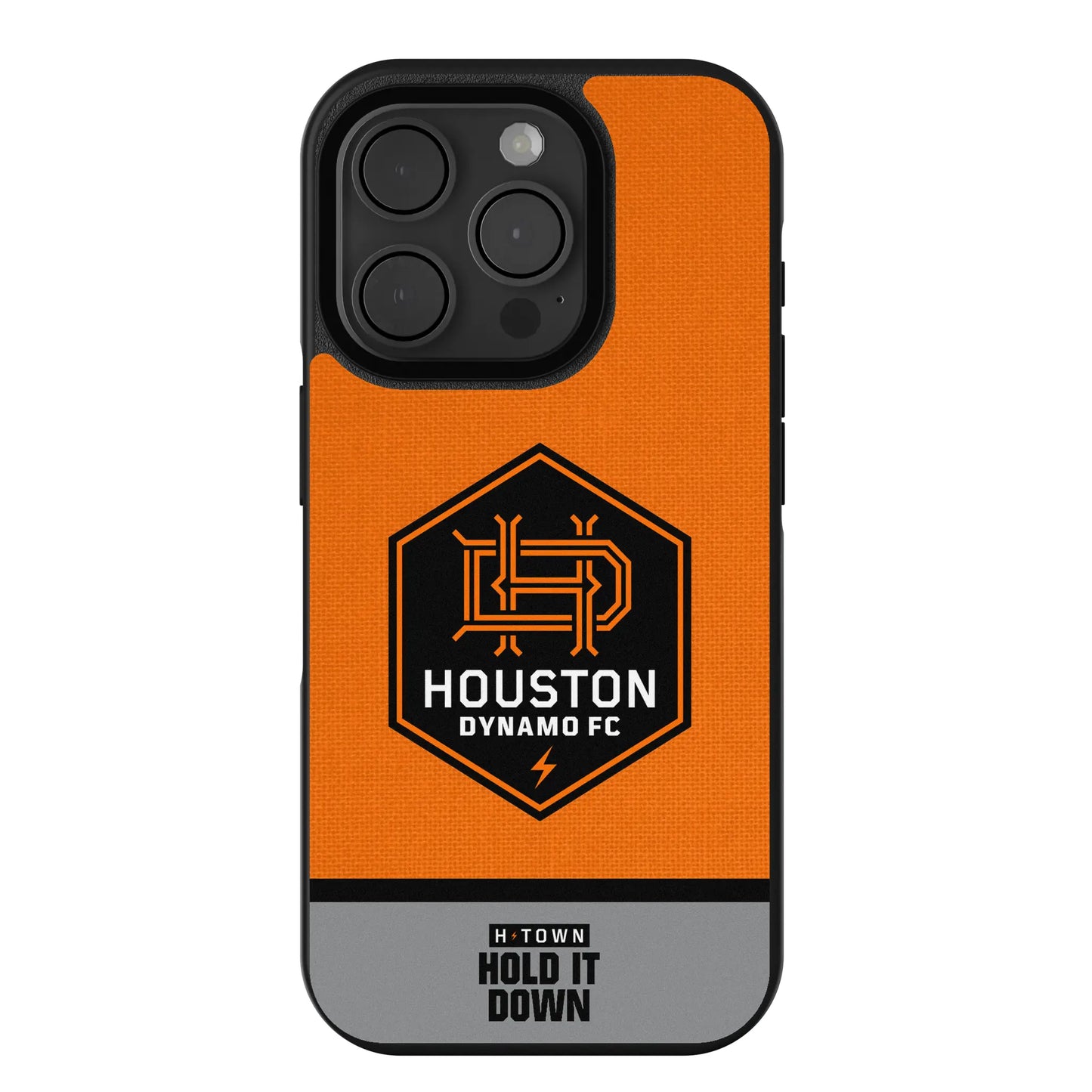 Houston Dynamo Endzone Solid Bump Phone Case for Apple iPhone