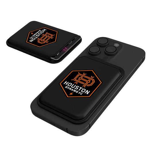 Houston Dynamo Insignia Black Magnetic Credit Card Wallet